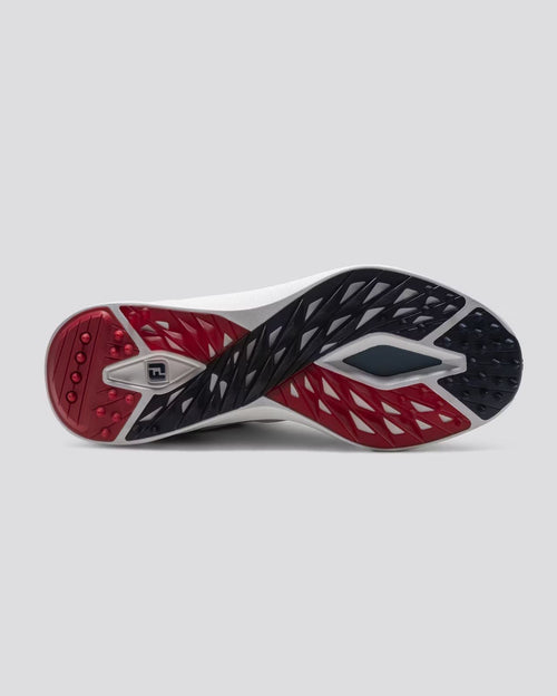 Prosl26 Spikeless Golf Shoes White/Blue/Red