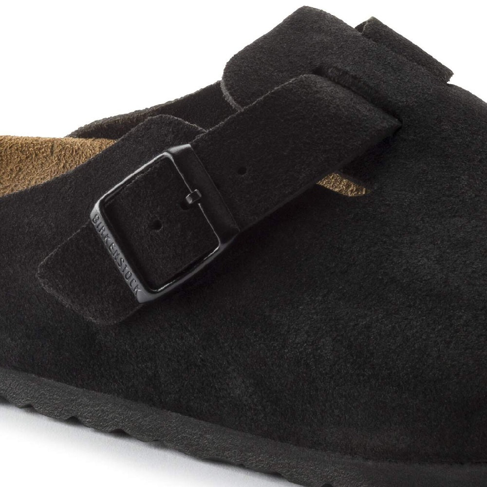 Unisex Birkenstock Boston Soft Footbed Narrow Fit Black (0660473)