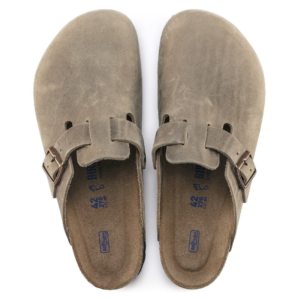 Unisex Birkenstock Boston Soft Footbed Toba Brown (1018147)