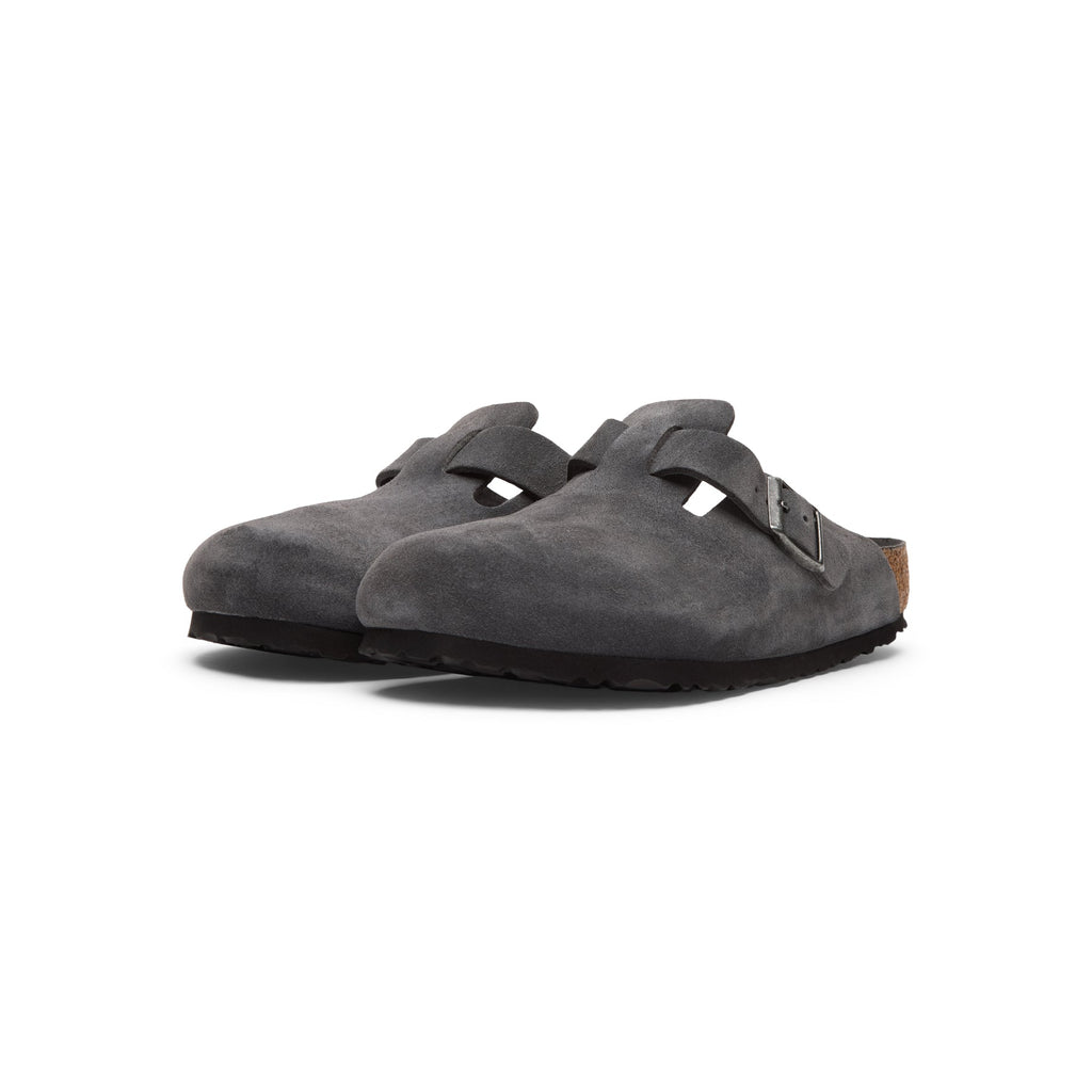 Birkenstock Boston Soft Footbed (Charcoal Tonal Fb)