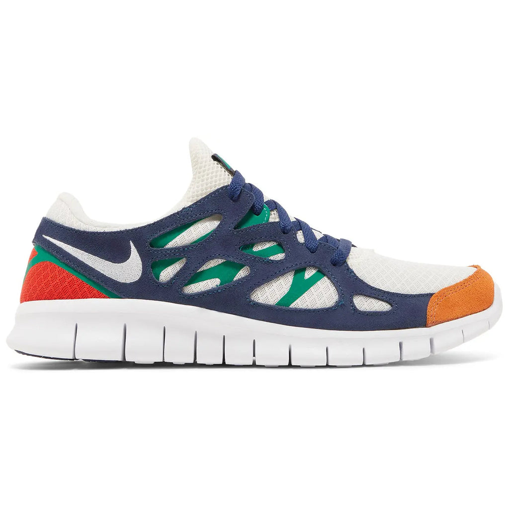 Nike Free Run 2 White Multi-Color