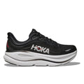 Men's HOKA Bondi 9 Black/Vermillion (1162011-BKVR)
