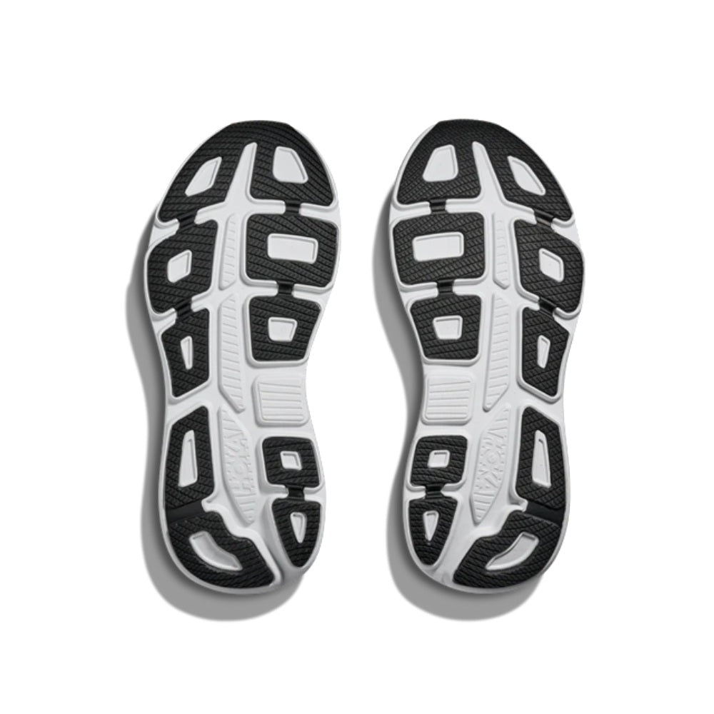Men's HOKA Bondi 9 Black/Vermillion (1162011-BKVR)
