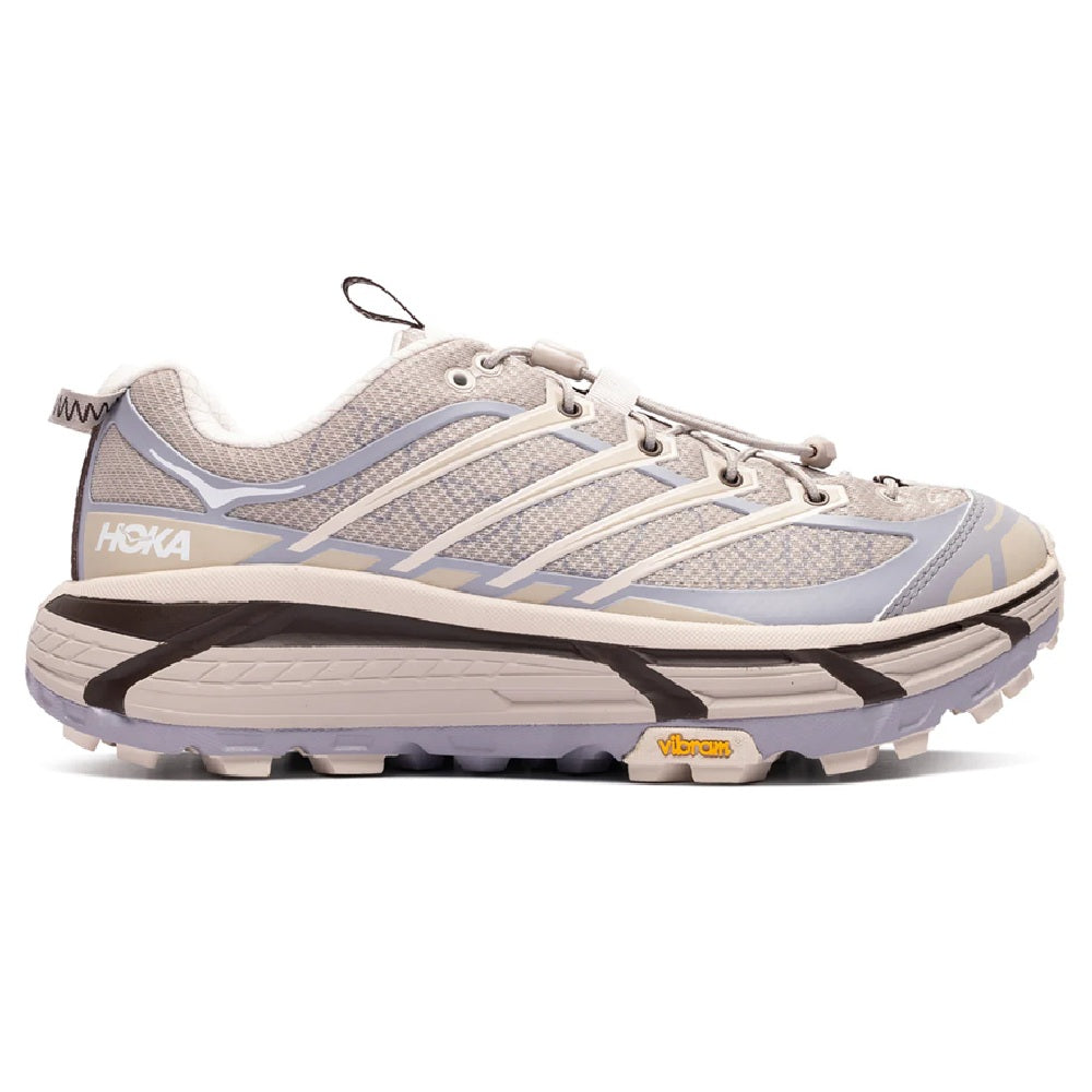 Men's HOKA Mafate Three2 Wordmark Putty/Foggy Grey (1175490-PFG)