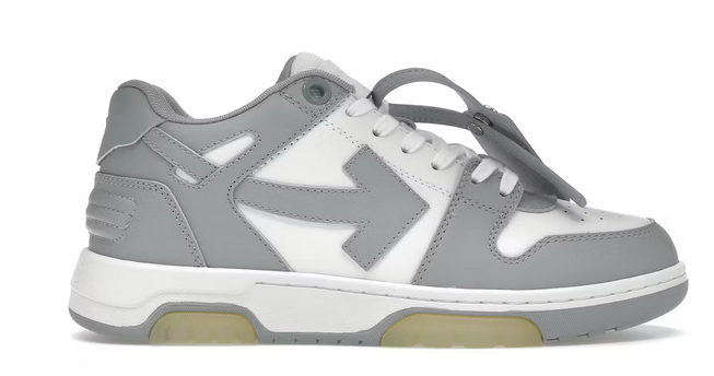 Off-White Out Of Office "Ooo" Low Tops Grey White