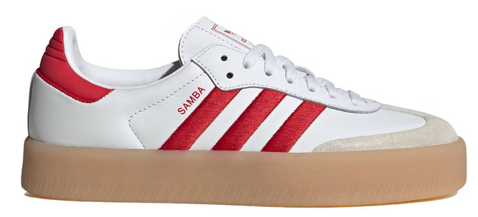 Adidas Sambae White Better Scarlet Gum