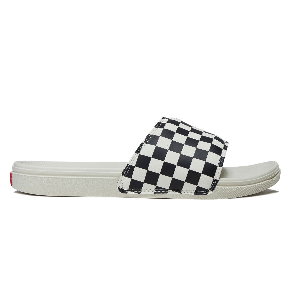 Vans Womens La Costa Slide-On Sandals - Checkerboard Black/Mars