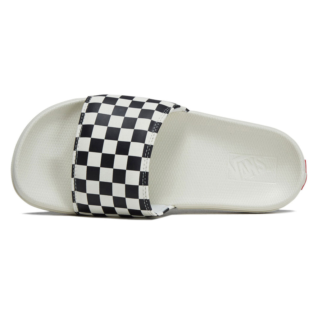Vans Womens La Costa Slide-On Sandals - Checkerboard Black/Mars