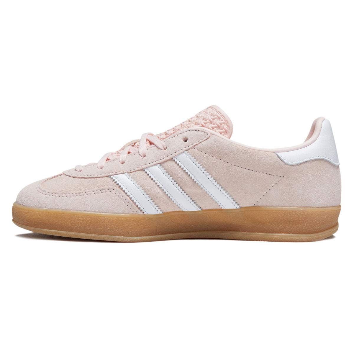 Adidas Womens Gazelle Indoor Shoes - Sandy Pink/Ftwr White/Gum