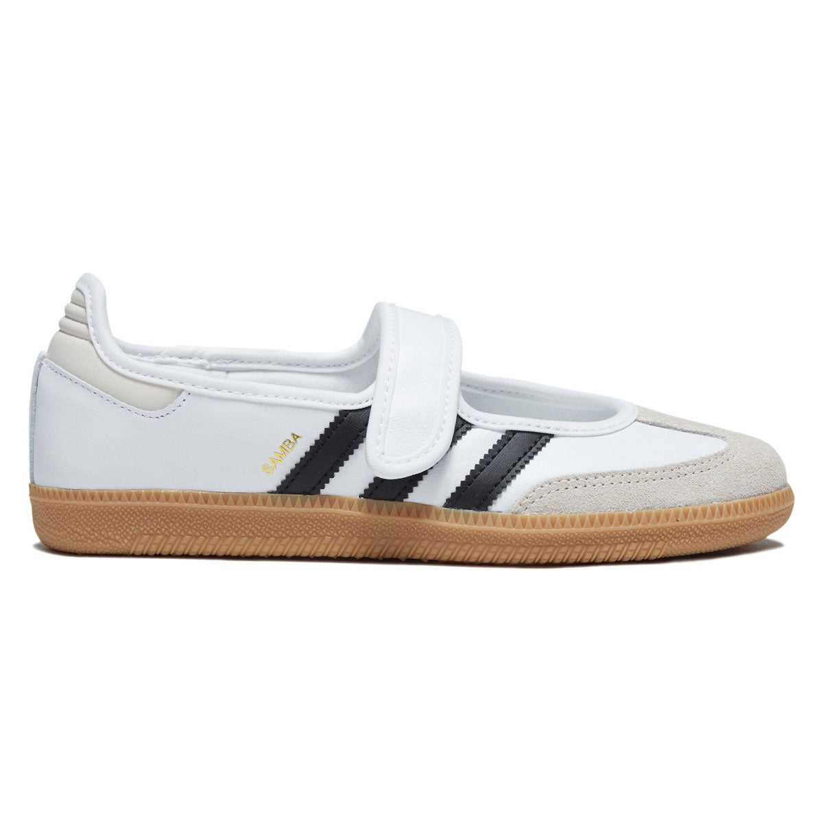 Adidas Womens Samba Jane Shoes - Ftwr White/Alumina/Core Black