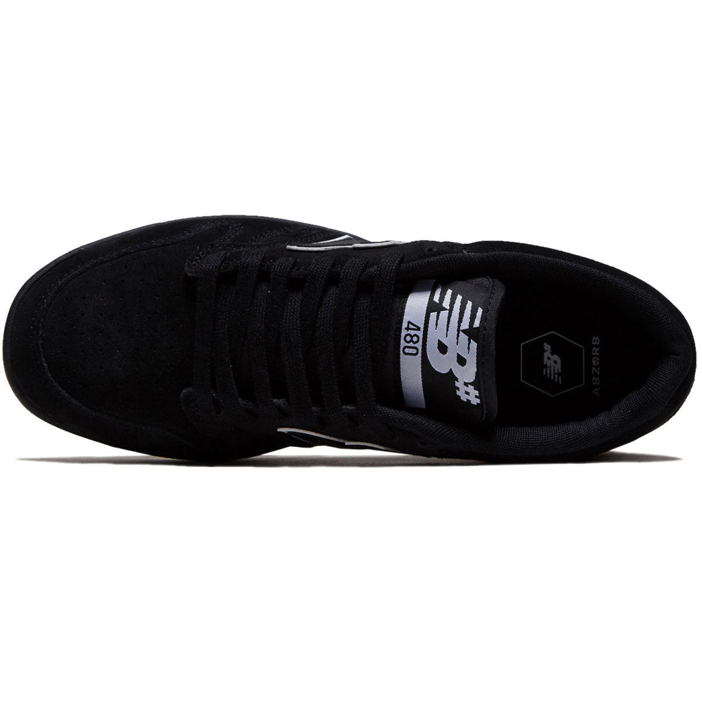New Balance 480 Shoes - Black/Black