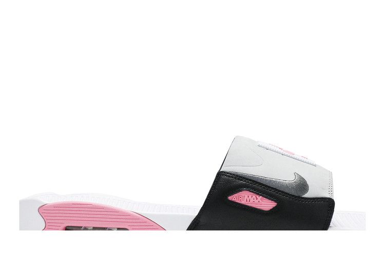 Nike Air Max 90 Slide White Rose Cool Grey