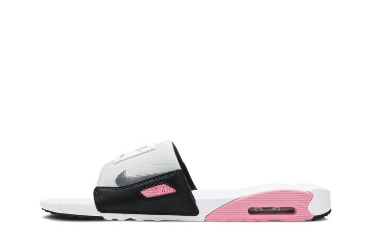 Nike Air Max 90 Slide White Rose Cool Grey