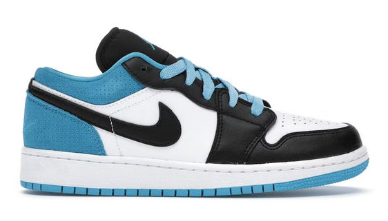 Jordan 1 Low Laser Blue (Gs)