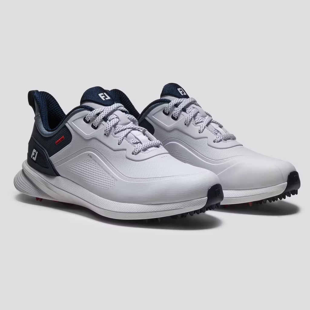 Prosl26 Spikeless Golf Shoes White/Blue/Red