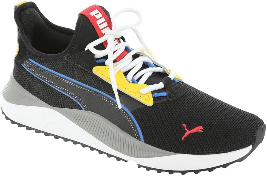 Men's Puma Pacer Future Street WIP Black-Black-Yellow Sizzle (391308 06)