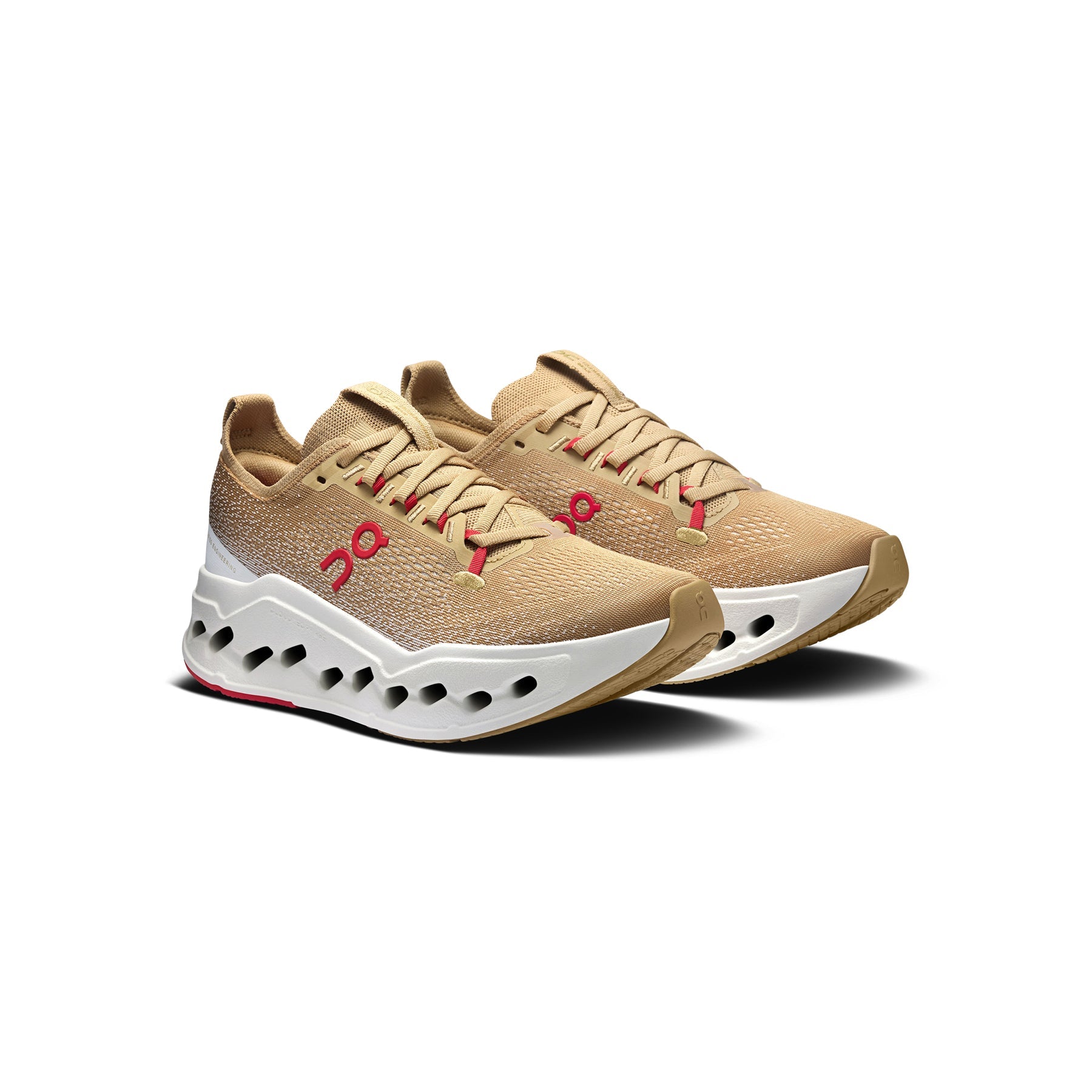 On Womens Cloudsurfer Max 1 (Chai/Ivory)