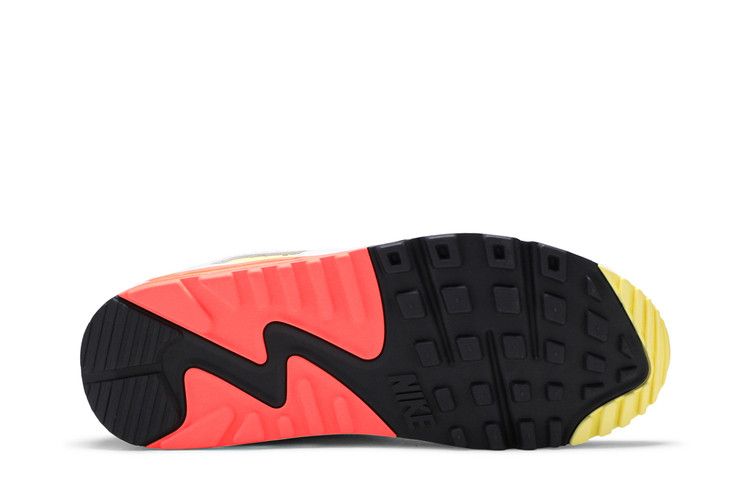 Nike Air Max 90 White Barely Green Bright Mango (Women's)