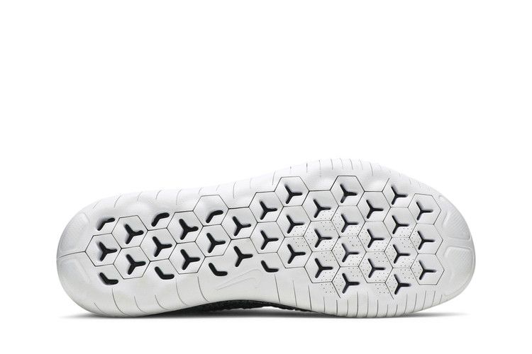 Nike Free RN Flyknit 2018 Black White Ombre
