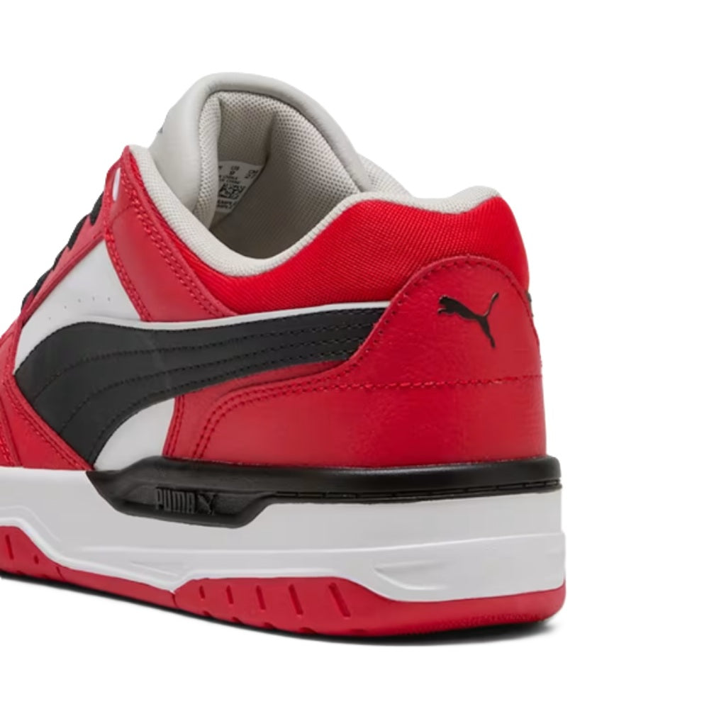 Men's Puma Rebound Retro Puma Black-For-All Time Red (400197 04)