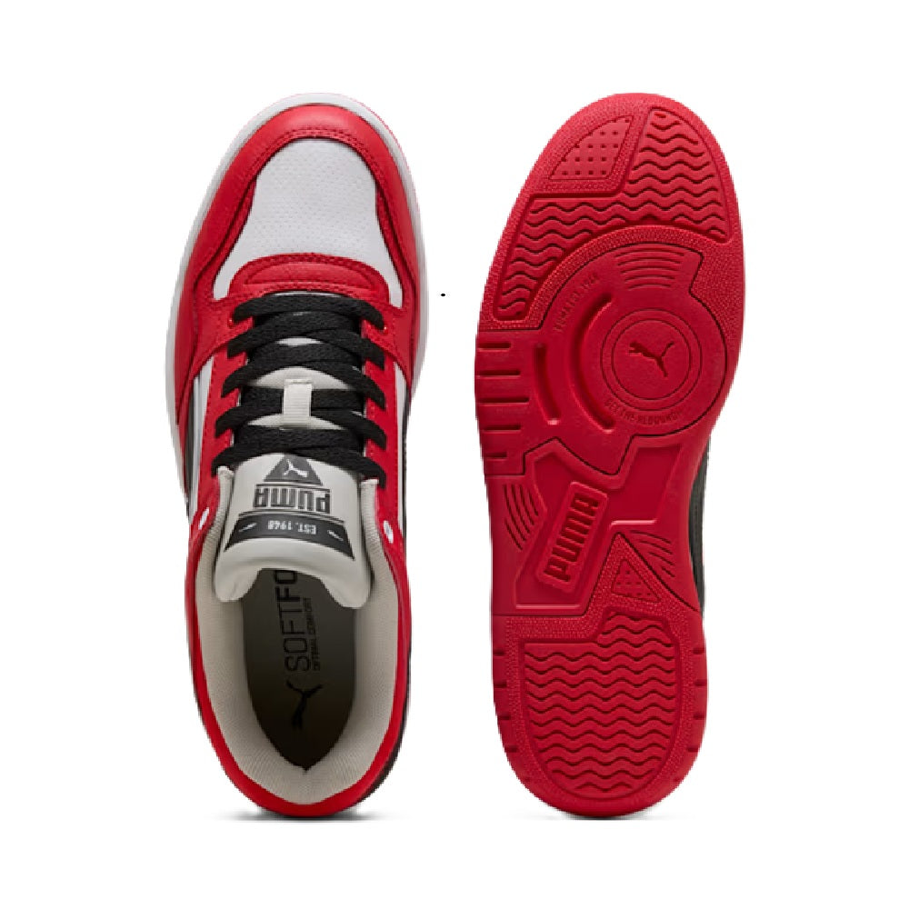 Men's Puma Rebound Retro Puma Black-For-All Time Red (400197 04)