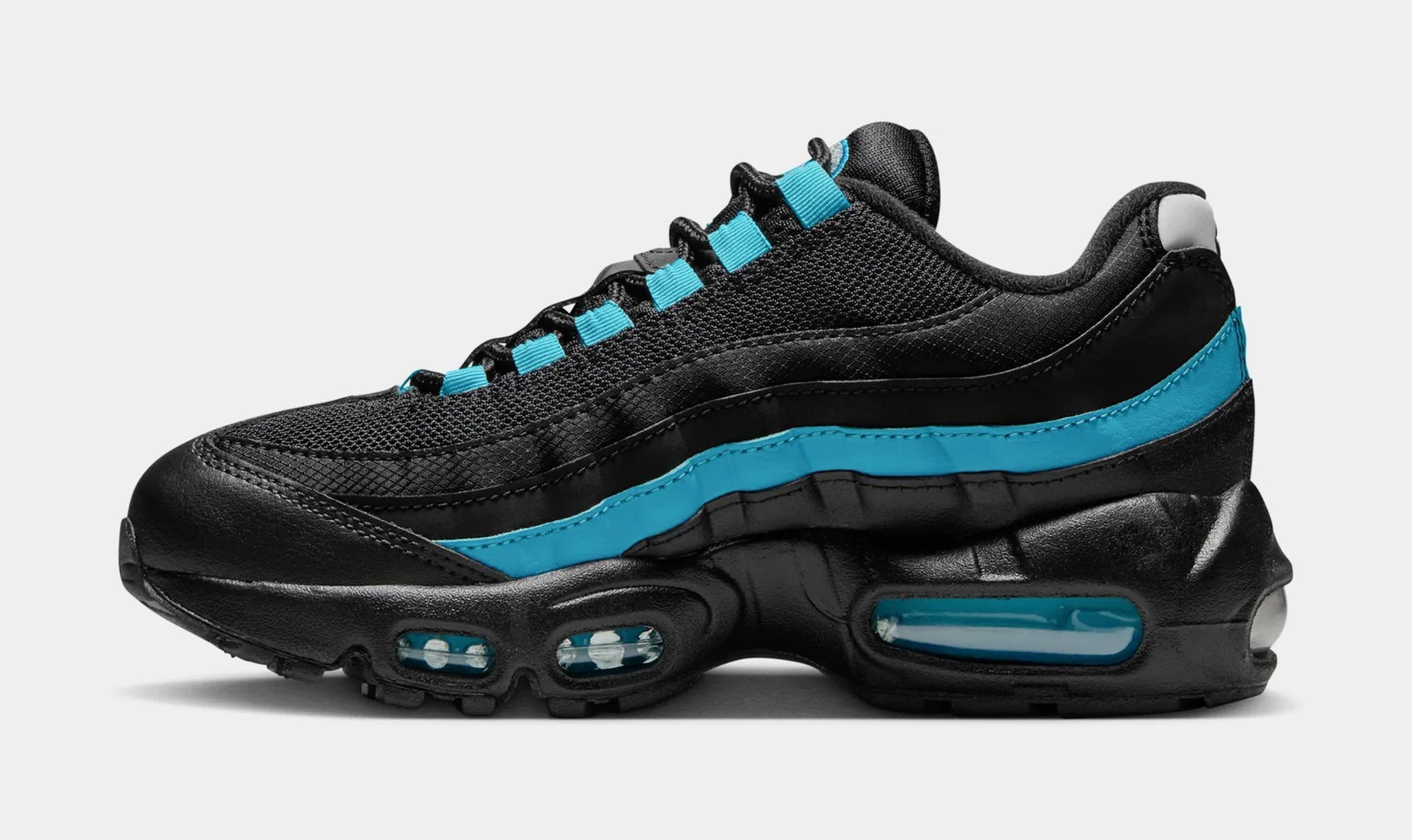 Nike Air Max 95 Recraft Black Pearl Grey Baltic Blue (Gs)