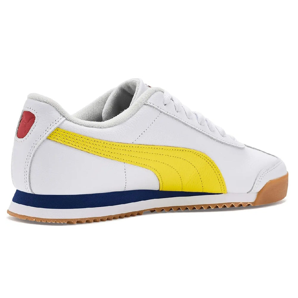 Men's Puma Roma 24 Match Puma White-Lemon Meringue-Blue Jewel (405943 02)