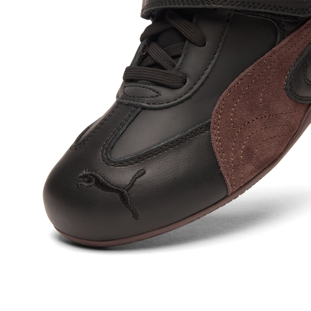 Puma Speedcat Wedge Leather Wns (02 - Puma Black-Chocolate Brown)