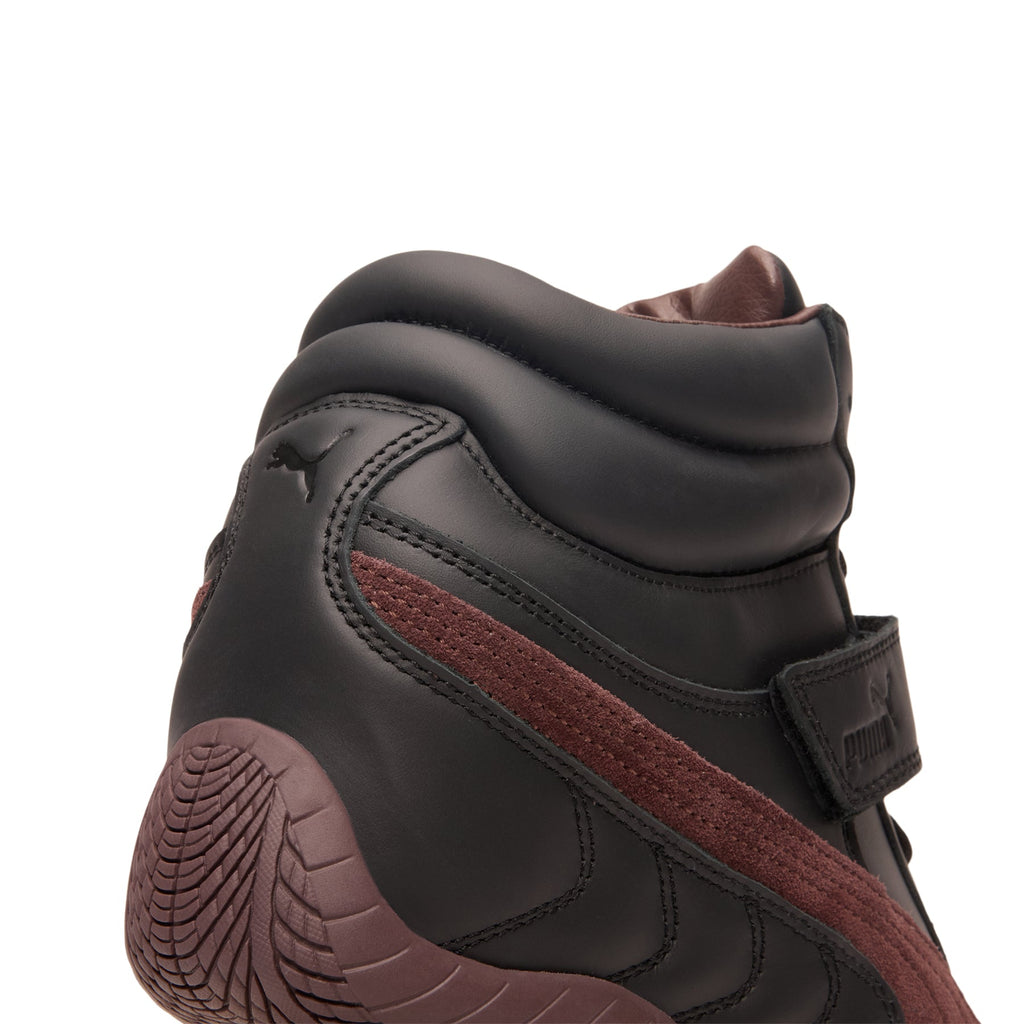 Puma Speedcat Wedge Leather Wns (02 - Puma Black-Chocolate Brown)