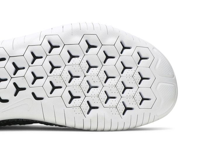 Nike Free RN Flyknit 2018 Black White Ombre