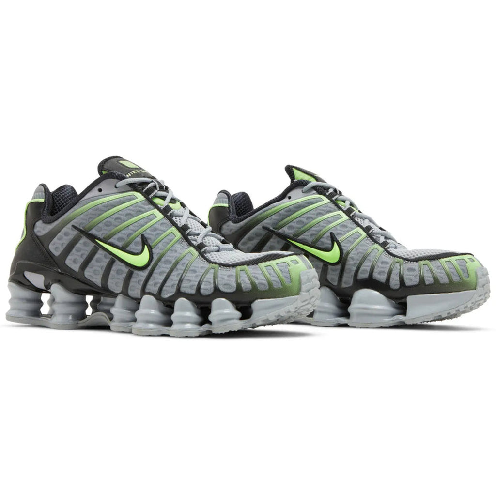 Nike Shox Tl Wolf Grey Lime Blast