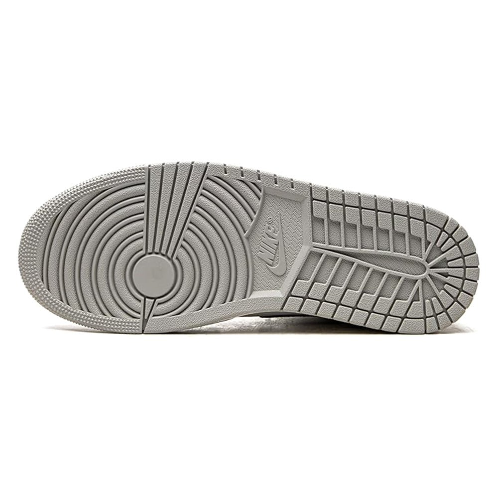 Men's Jordan 1 Mid LT Smoke Grey/White-Anthracite (554724 078)