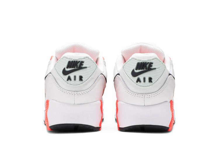 Nike Air Max 90 White Barely Green Bright Mango (Women's)