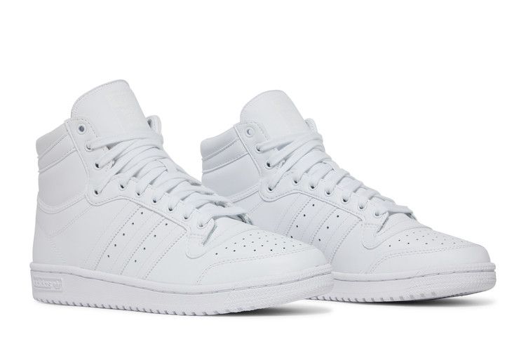 adidas Top Ten Hi Triple White