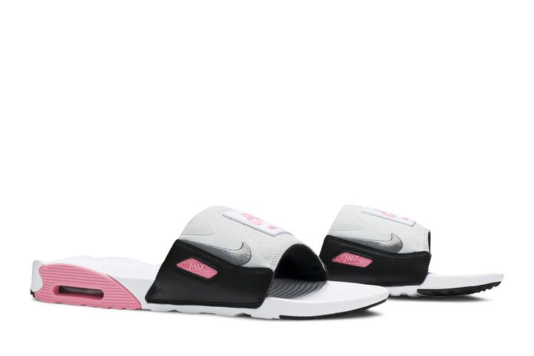 Nike Air Max 90 Slide White Rose Cool Grey