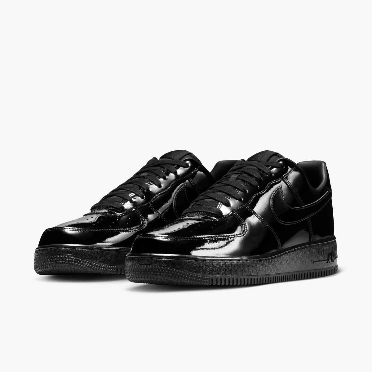 Men's Nike Air Force 1 '07 Patent Leather "Triple Black"
