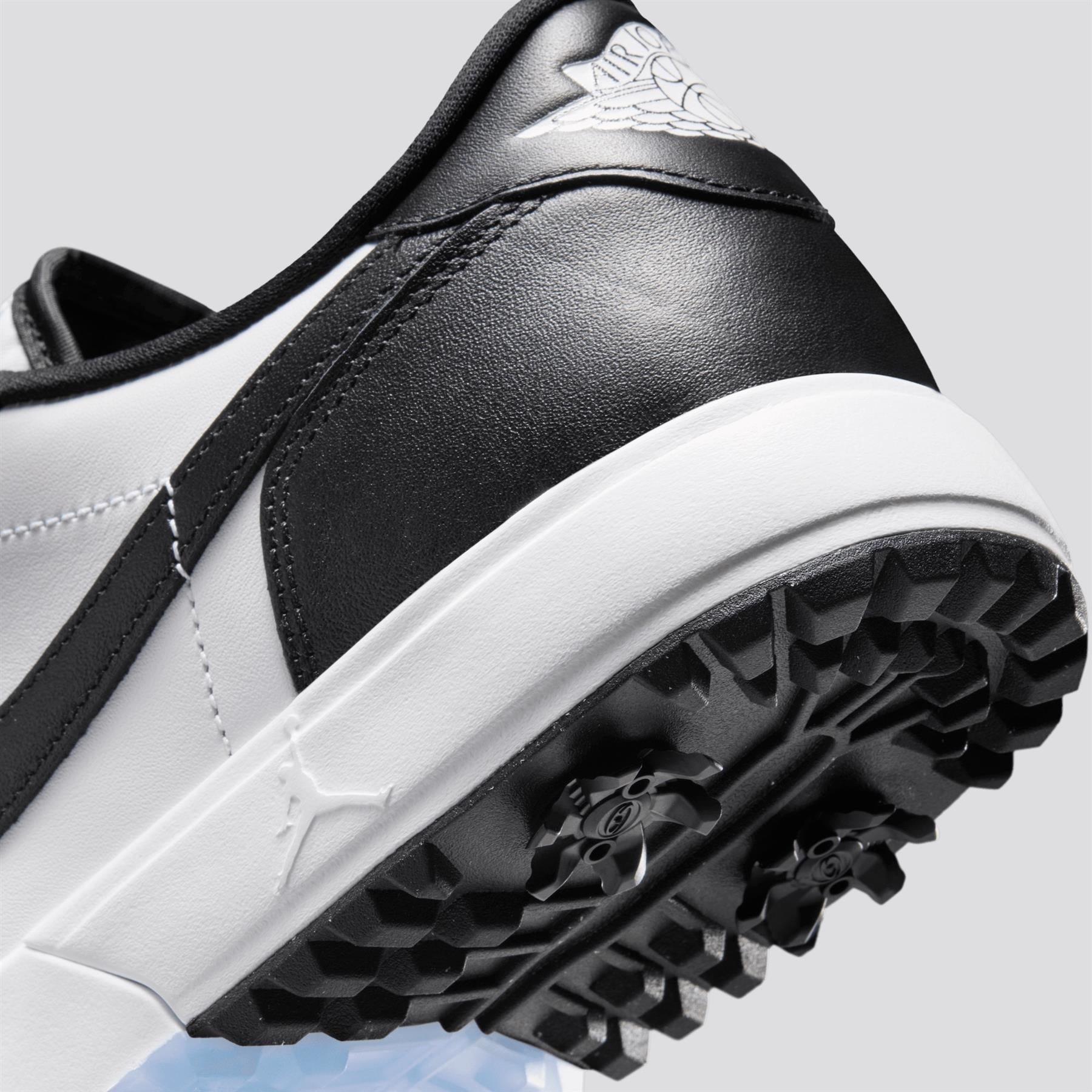 Air Jordan 1 Low Spiked Golf Shoes White/Black