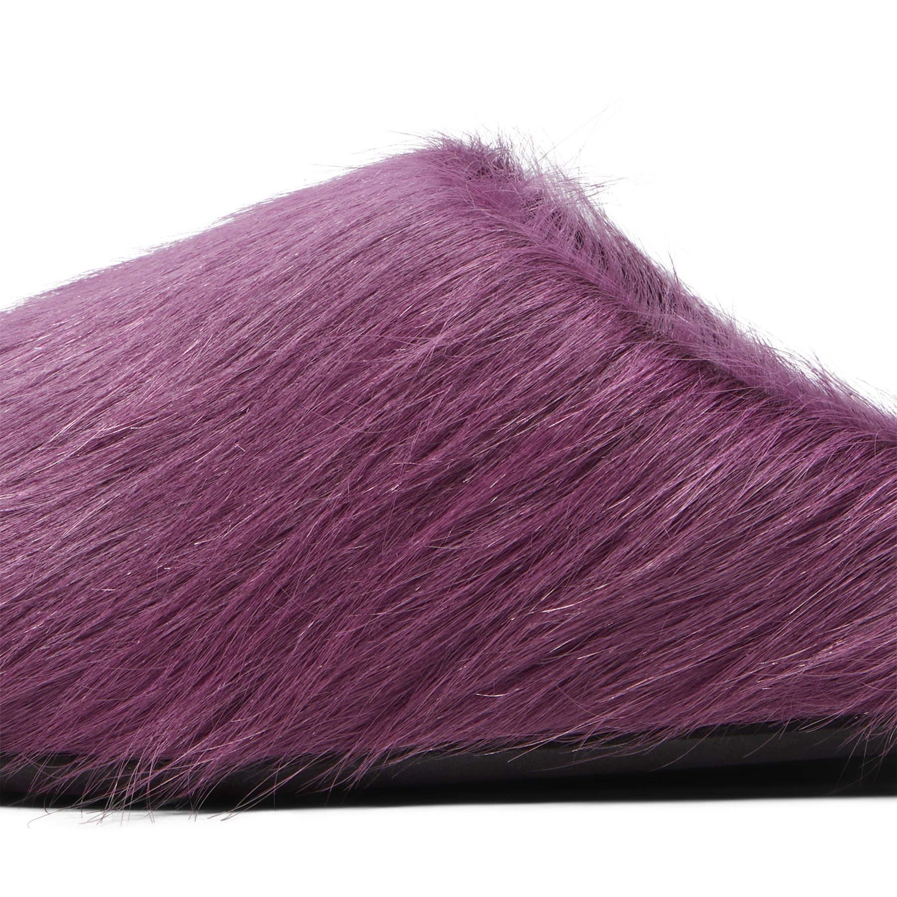 Marni Womens Fussbett Sabot Mules (Prune Violet)