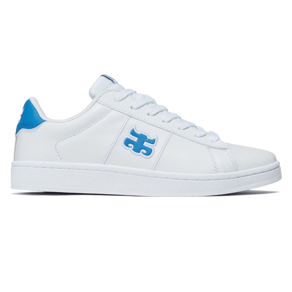 IPath Ace Shoes - White Leather/Caroline Blue