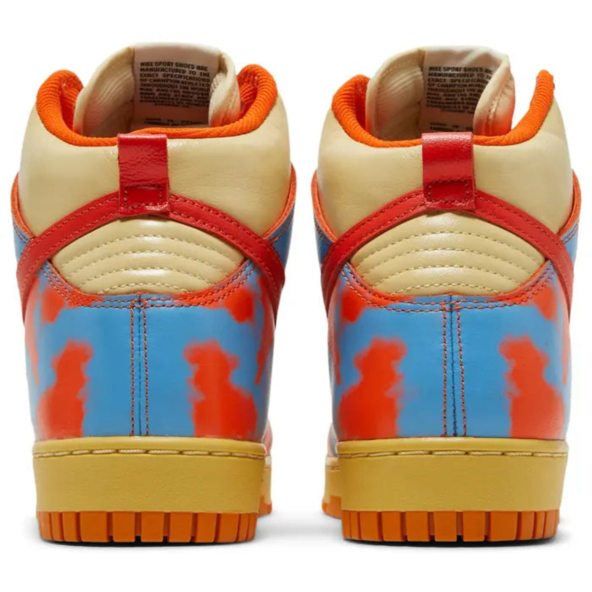 Nike Dunk High 1985 Sp Orange Acid Wash