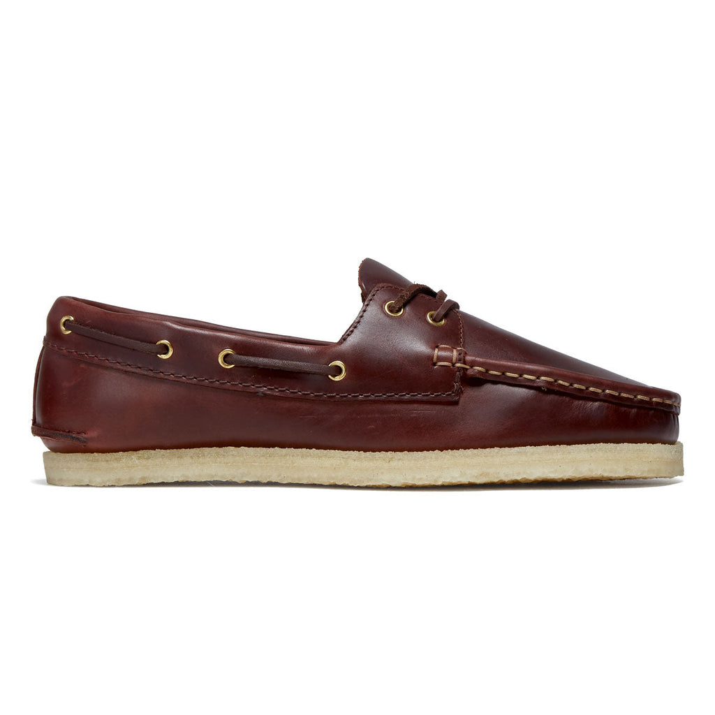 Clarks Womens Godney Boat Shoes - British Tan Leather