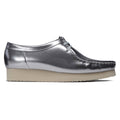 Clarks Womens Wallabee Shoes - Silver