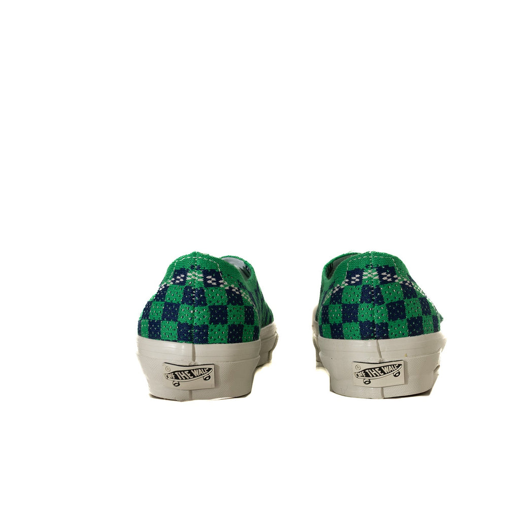 Vans Lx Authentic 44 Ek - Punk Check Green