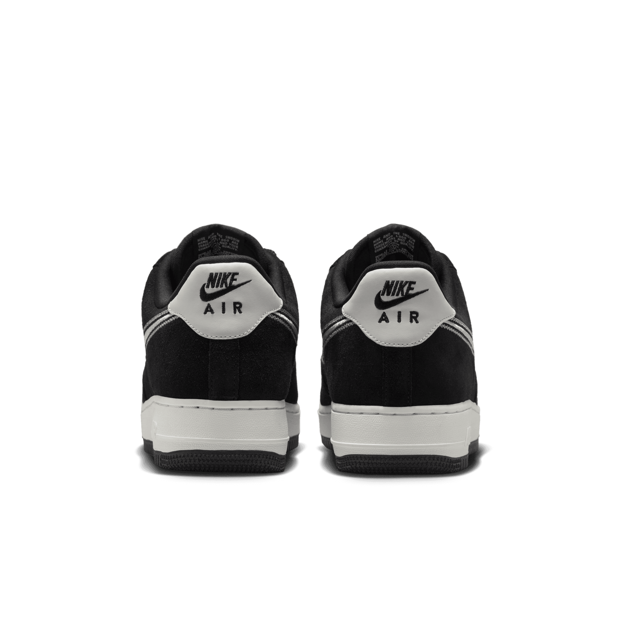 Men's Nike Air Force 1 '07 LV8 "Black Sail Embroidered"