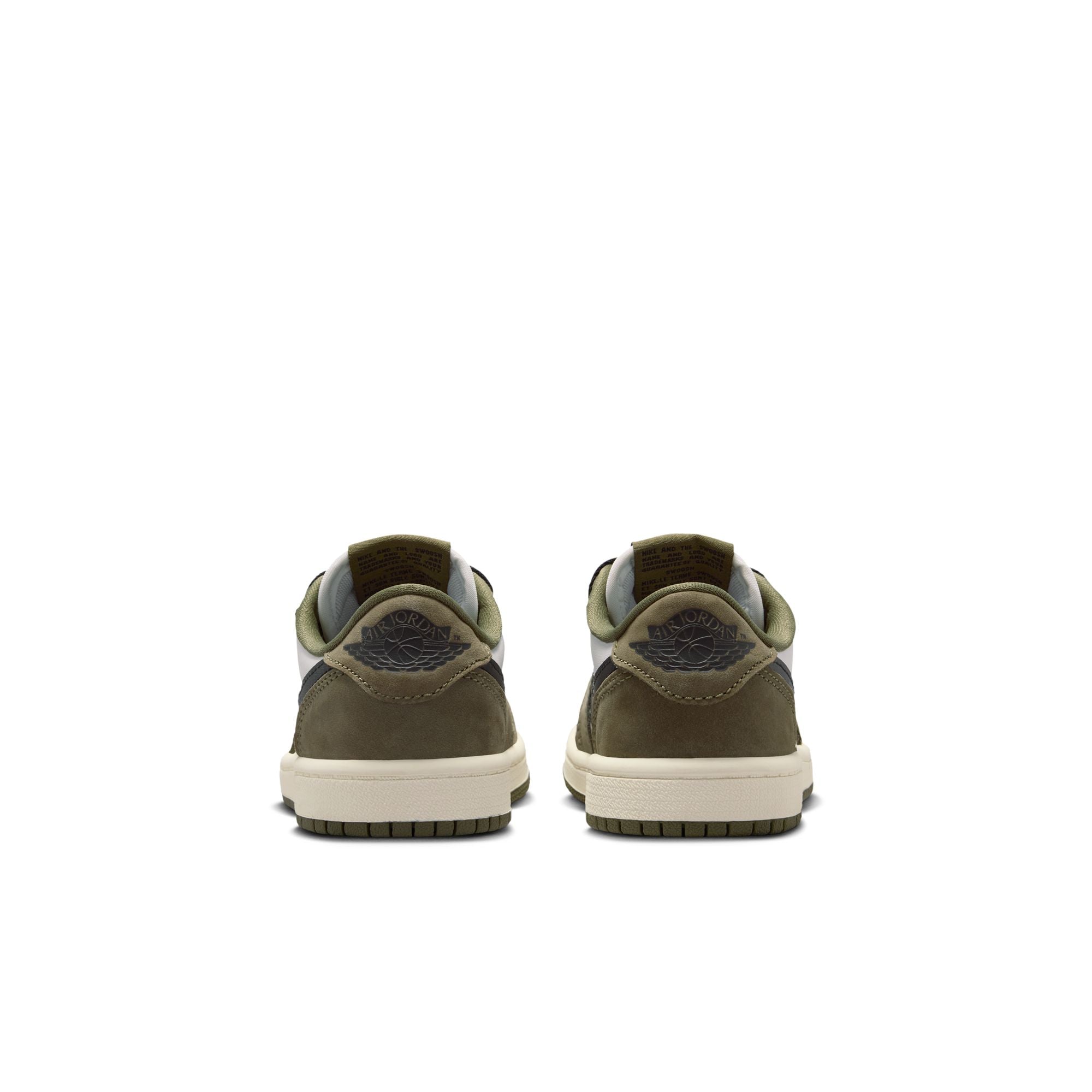 Air Jordan 1 Retro Low "Medium Olive" - Youth Sneakers
