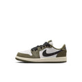 Air Jordan 1 Retro Low "Medium Olive" - Youth Sneakers