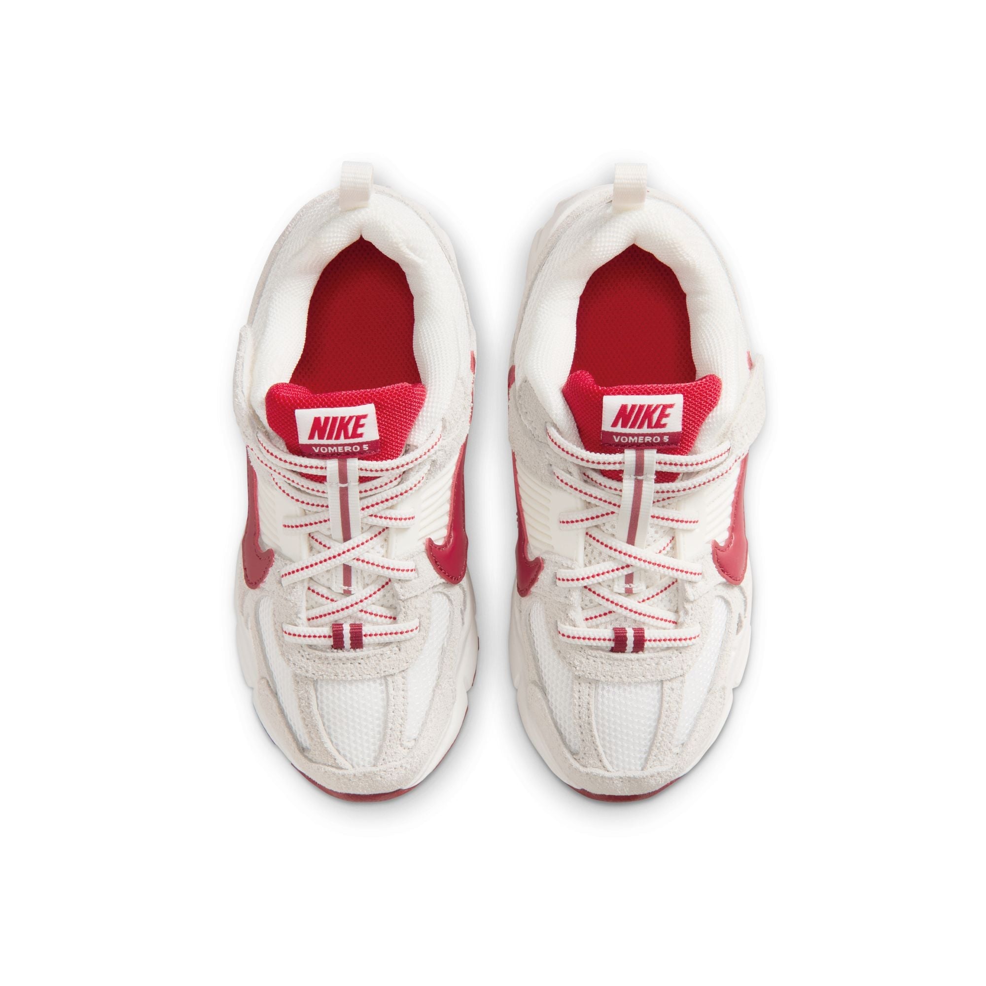 Nike Vomero 5 SE "Sail Crimson University Red"- Youth Sneakers