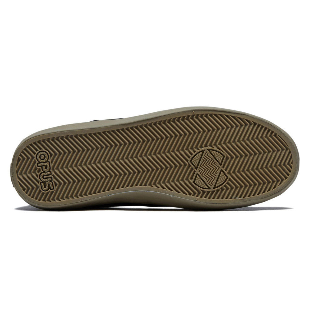 Opus Honey Slip Shoes - Black/Cream Suede