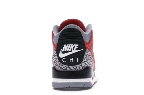 Jordan 3 Retro Se Unite Fire Red Chicago Exclusive