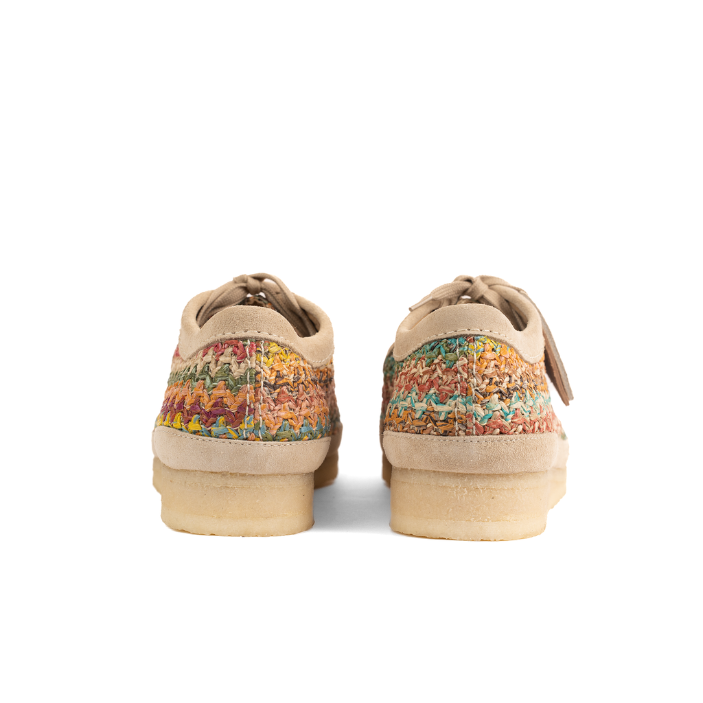 Clarks Wallabee - Multicolour Raffia